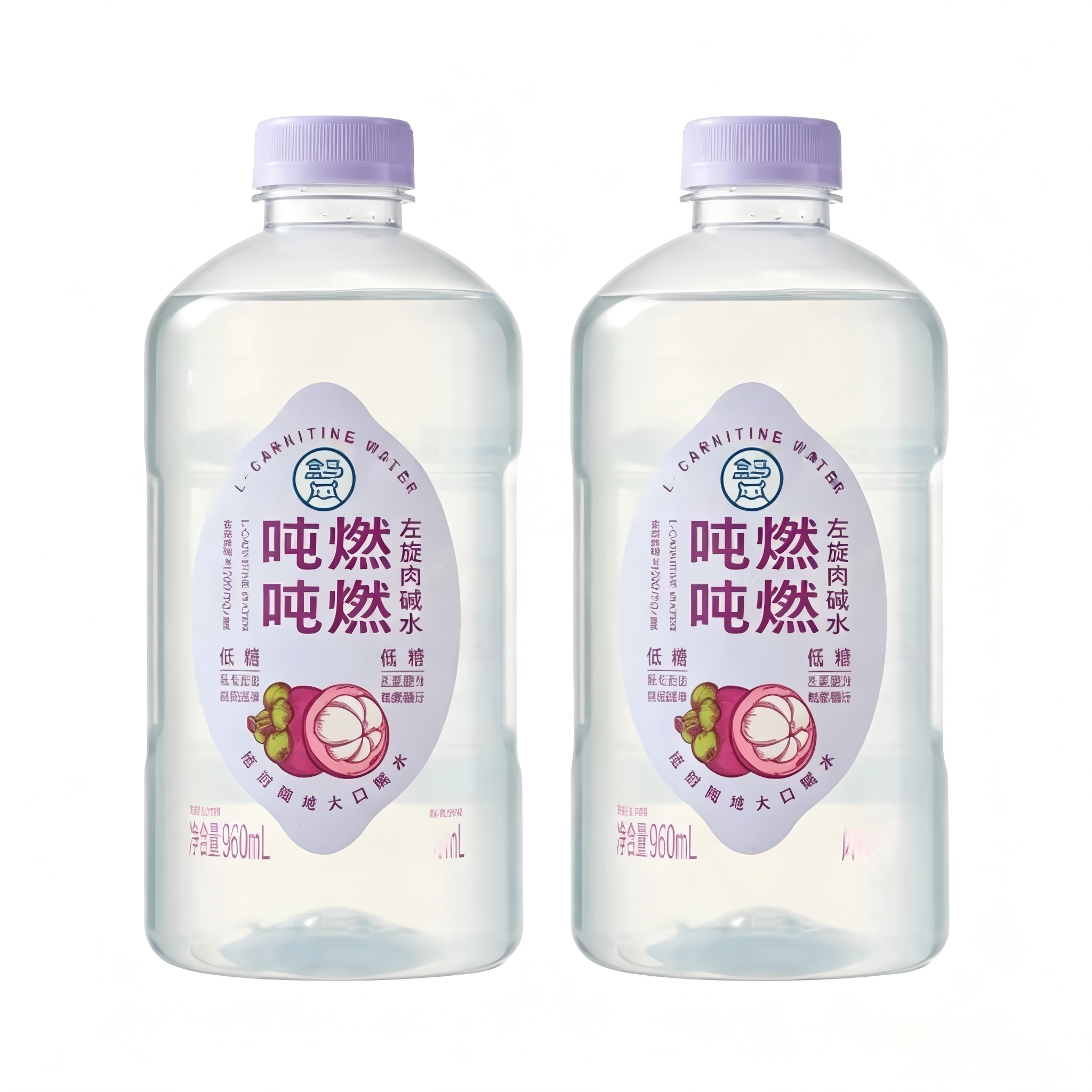 吨吨燃燃左旋肉碱水960ml瓶装低糖低卡0脂肪椰子电解质水正品代购