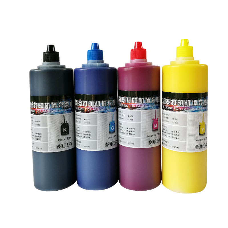 适用惠普975 976 981颜料墨水HP452 552dw 477 577 556喷墨页宽机