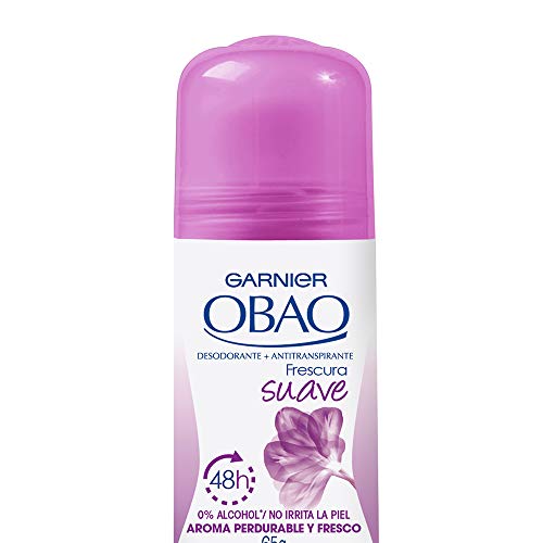 (Pack of 4) Garnier OBAO for Women  48 Hour Roll on Deodoran