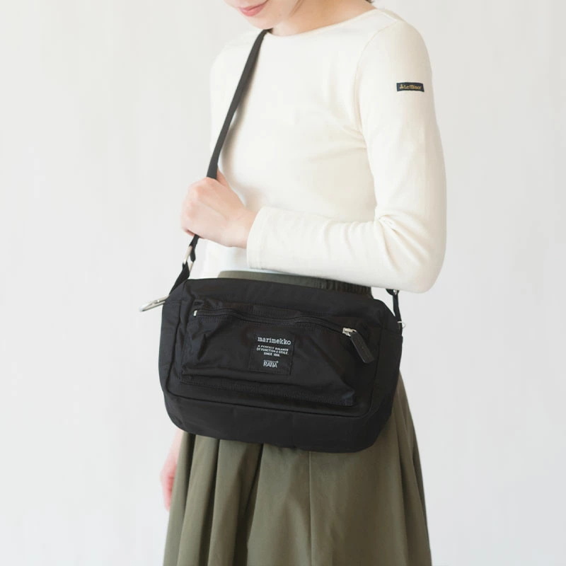 斜挎包 芬兰marimekko MY THINGS大容量纯色休闲百搭旅行单肩包