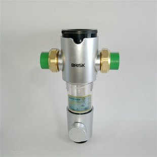 倍世康前置过滤器第十代水驱漩刮中央净水机家用5T/H大流量反冲洗