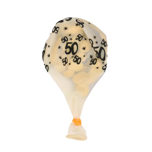 好货5pcs Ballon 30 40 50th Happy Birthday Age Confetti Fille