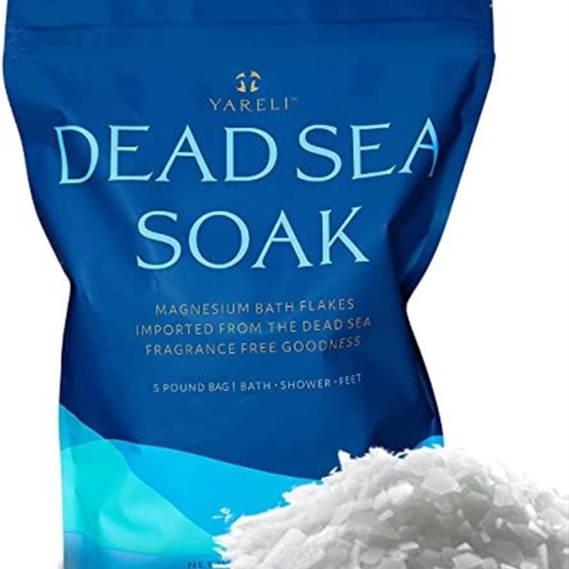 Yareli Dead Sea Bath & Foot Soak  Magnesium Bath Salt Flakes