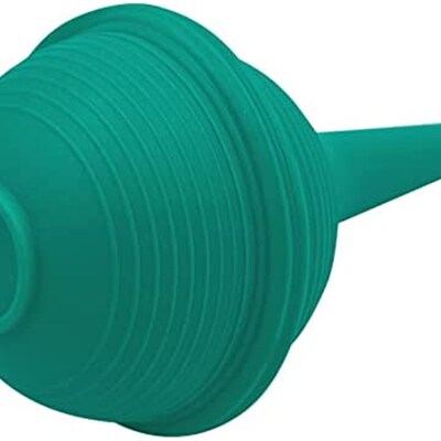 极速1pk Sterile Ear Syringe 1oz / 30ml Green Rubber Bulb for