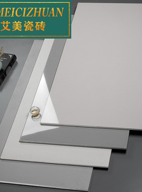 纯灰色亮光瓷砖6001200客饭厅哑光防滑玻化砖800x800抛光通体地砖