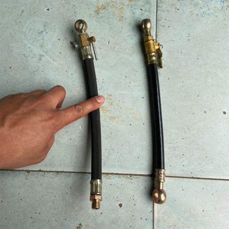 常柴,江动,江淮12到20马力柴油机输油管,油箱到滤杯油管带开关