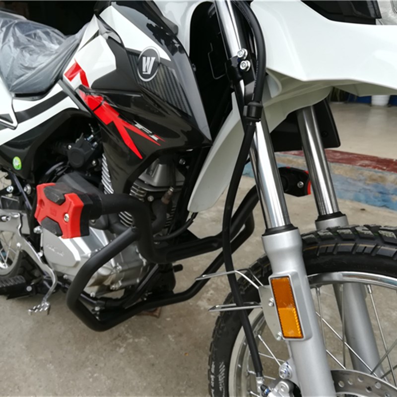 适用越野车NK150改装前竞技保险杠护杠防摔杠防摔胶特技杠