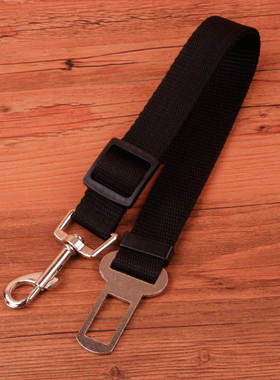 红色宠物汽车安全带金属扣猫咪多用车用狗狗牵引绳蓝色可伸缩减震