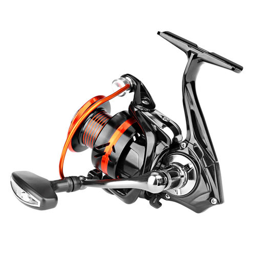 好货DEIO Fishing Reel 2000-7000 Series Metal Lure Spinning W