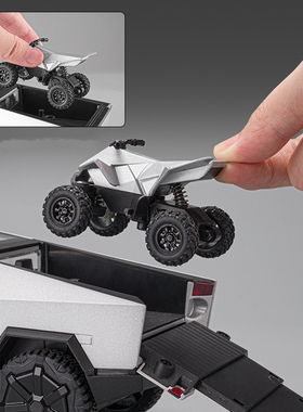 1/24 Tesla Cybertruck Pickup Alloy Car Model Diecasts Metal
