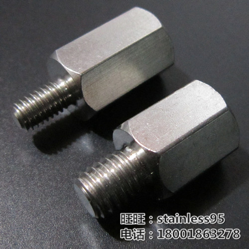 变径螺丝牙大小头连接螺母螺柱公母内外转接头转换6mm转8mmM6转M8