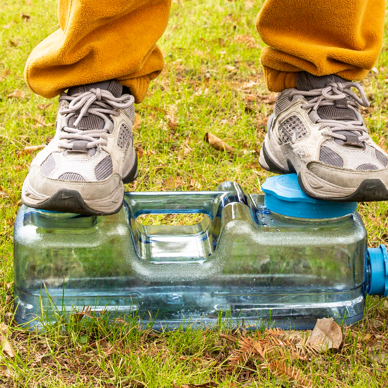 扁方形矮小水桶塑料桶矮小号功夫茶具储水泡茶用矿泉纯净水桶家用