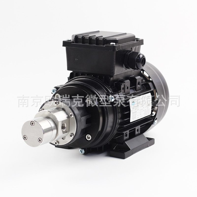 新品新品213XK/AC2n20B(380)微型不锈钢交流磁力驱动齿轮泵实验仪