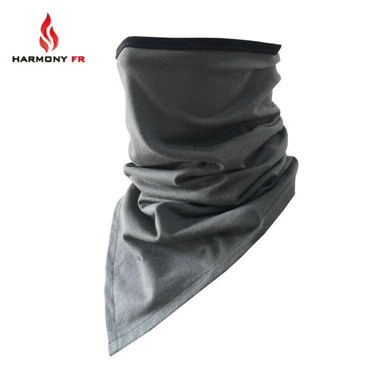 厂家直销防护面巾防火隔热头罩NFPA2112 劳保防尘帽 全棉阻燃头套