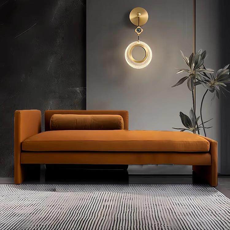 现代简约贵妃沙发酒店民宿休闲懒人躺椅客厅卧室贵妃榻创意床尾凳