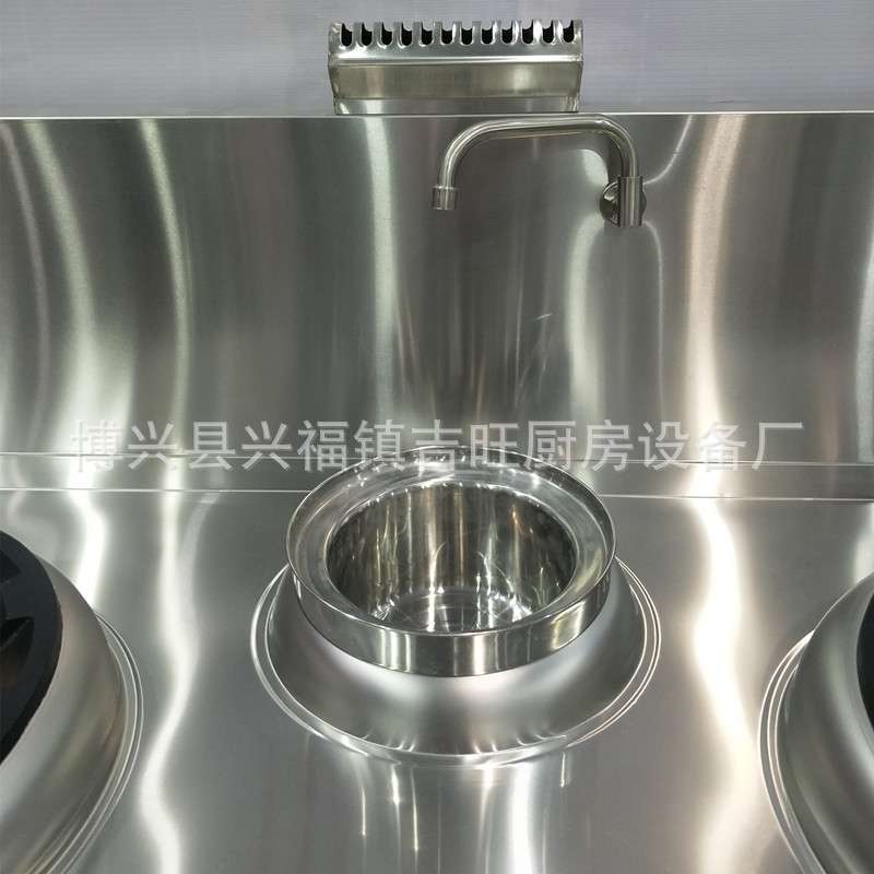 工程灶广式油气两用灶 耐火材料膛灶酒店食堂厨房商用猛火静音灶