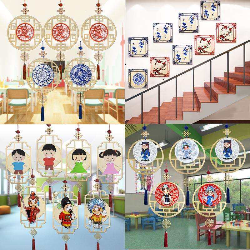 幼儿园中国风京剧人物脸谱木制空中吊饰挂饰班级教室环创装饰材料,农机/农具/农膜,播种栽苗器/地膜机,淘宝优惠券,粉丝福利购,淘宝优惠卷