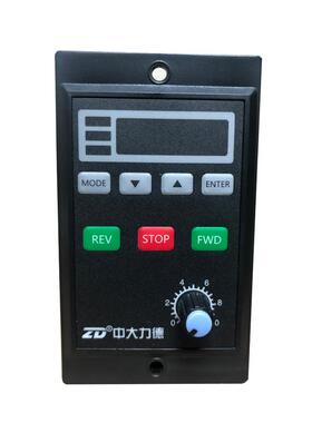 现货交流电机调速器6W马达控制器ZF206C数显驱动器中大ZD一件发货