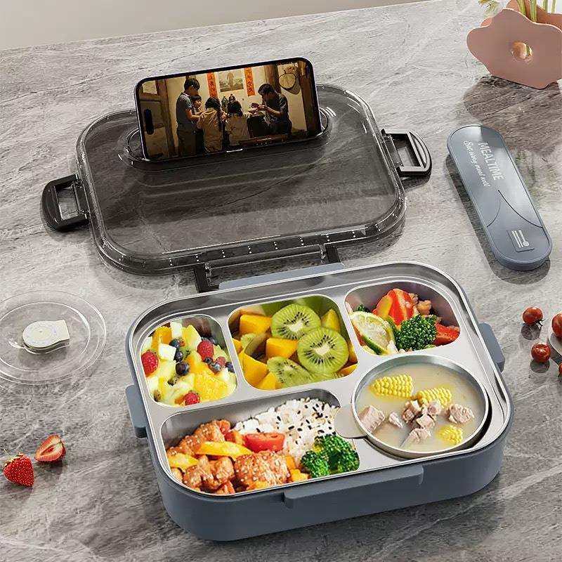 304不锈钢分格饭盒学生上班族带饭便当盒可微波炉大容量带防烫碗,农机/农具/农膜,播种栽苗器/地膜机,淘宝优惠券,粉丝福利购,淘宝优惠卷