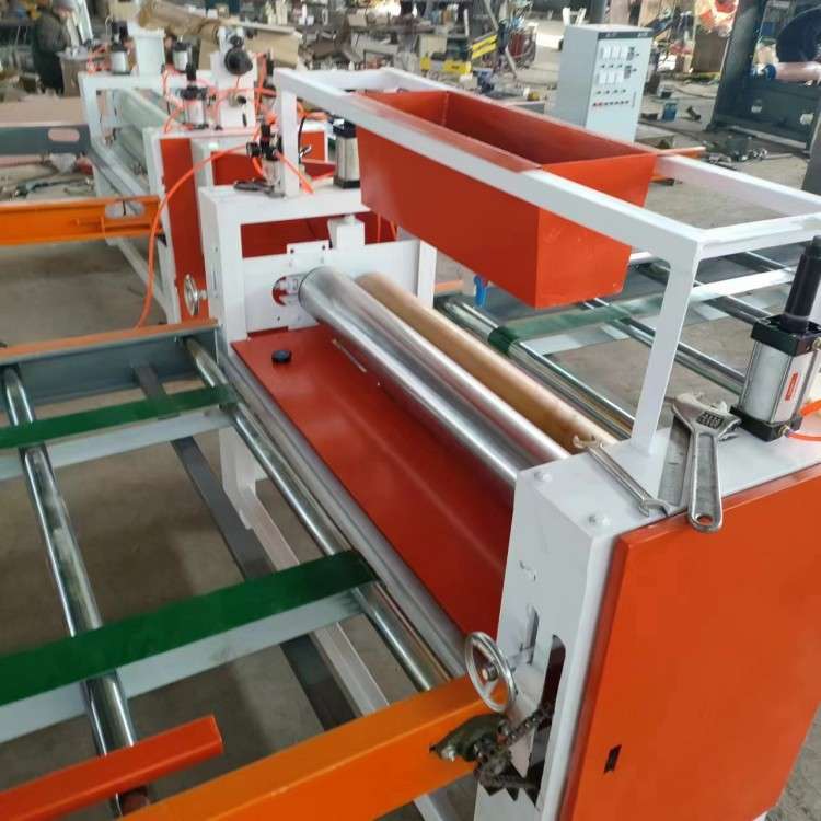编织布无纺布卷对卷涂胶机 木工条双面滚胶机 自动漏胶上胶量可调