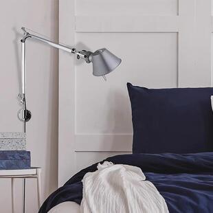 意大利Artemide Tolomeo摇臂伸缩设计师客厅书房中古床头阅读壁灯