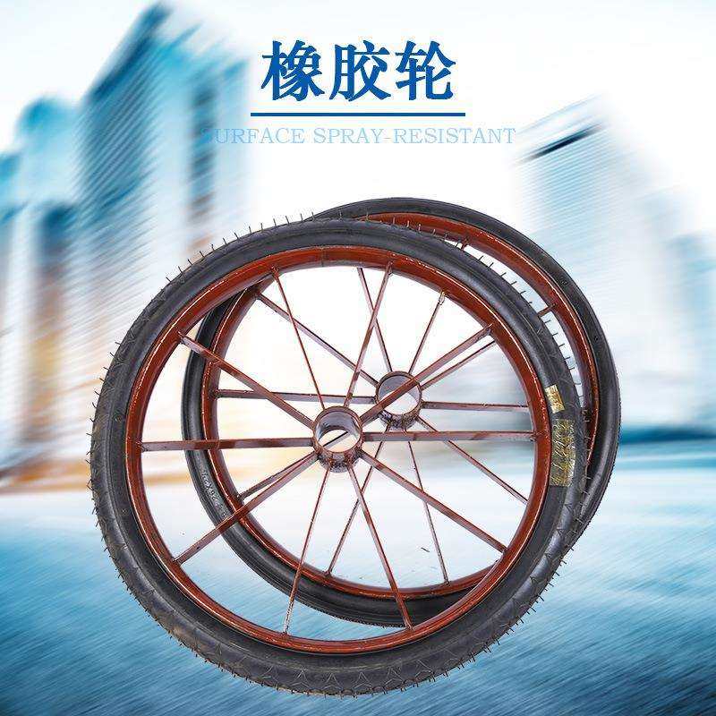 60工地手推车轮子 26橡胶轮 定向脚轮 耐重手推车家具拉货轮子,农机/农具/农膜,播种栽苗器/地膜机,淘宝优惠券,粉丝福利购,淘宝优惠卷