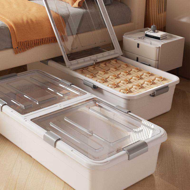 床底收纳箱家用扁平带轮抽屉式衣服被子透明整理床下收纳盒储物箱,农机/农具/农膜,播种栽苗器/地膜机,淘宝优惠券,粉丝福利购,淘宝优惠卷