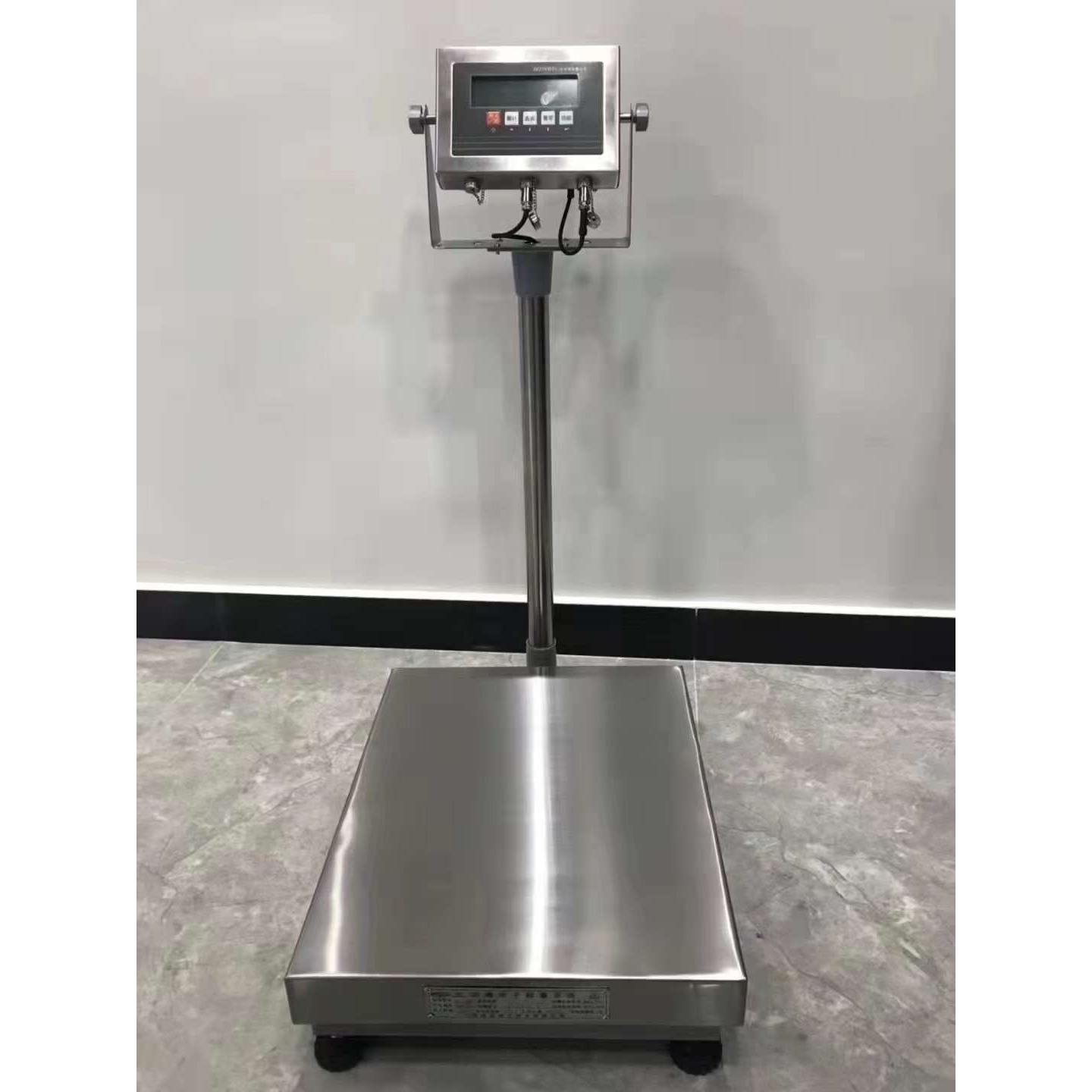 宁波朗科新款XK3150-EX本安型防爆电子台秤 150kg全套防爆台秤