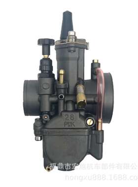 直销PWK 28MM 30MM PWK32 34 黑色 KX100 KX125 改装摩 托车化油