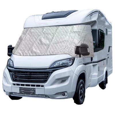 露营车FIAT DUCATO房车挡风玻璃罩加厚铝膜复合棉RV防霜罩遮阳挡
