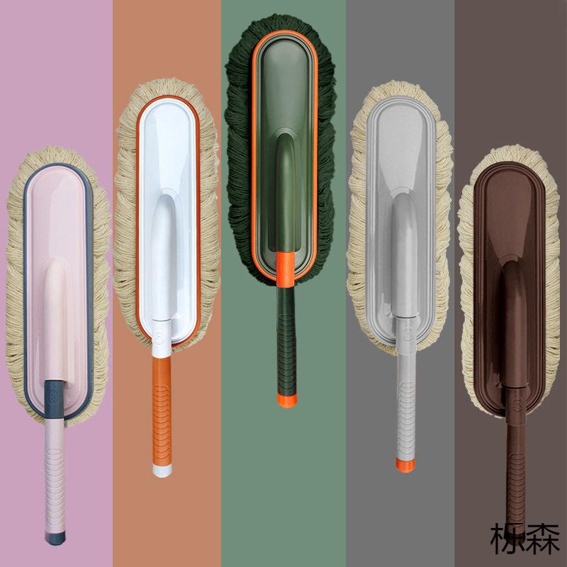 &汽车擦车拖把除尘掸子车用扫雪刷子扫车灰尘掸子蜡刷神器专用蜡