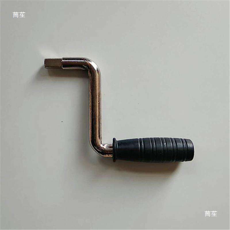 活动隔断配件T两用搞手摇把隔墙10毫米四方扳手移动屏风钥匙配件