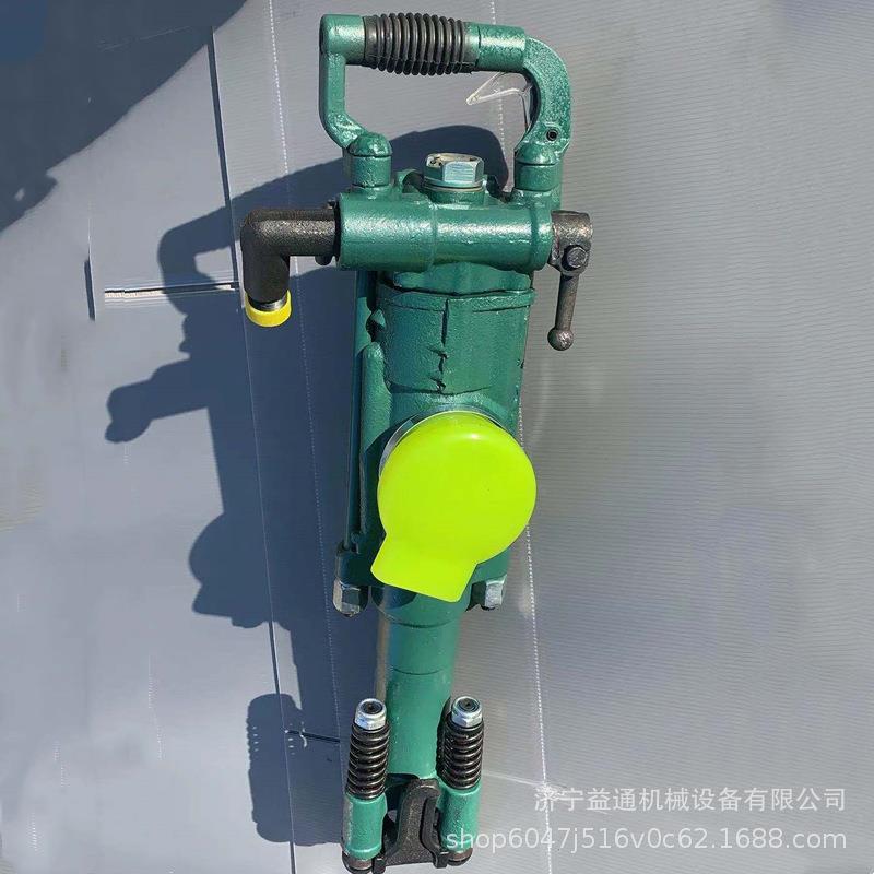 YT24气动凿岩机隧道掘进气动气腿式风钻采石场YT28手持风动凿岩机