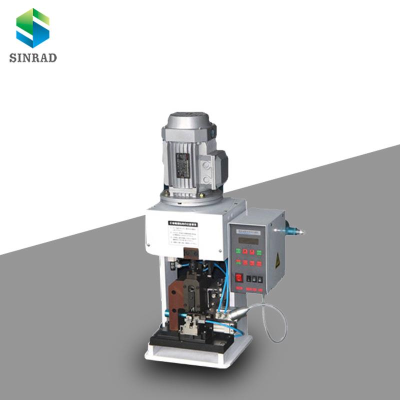 护套线剥打机直式连带剥皮打端子机气动剥皮机连剥带打端子机