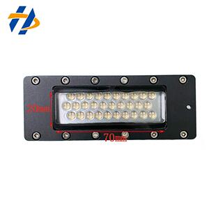 深龙杰7020UVLED紫外线平板打印机光油油墨树脂快速干燥固化