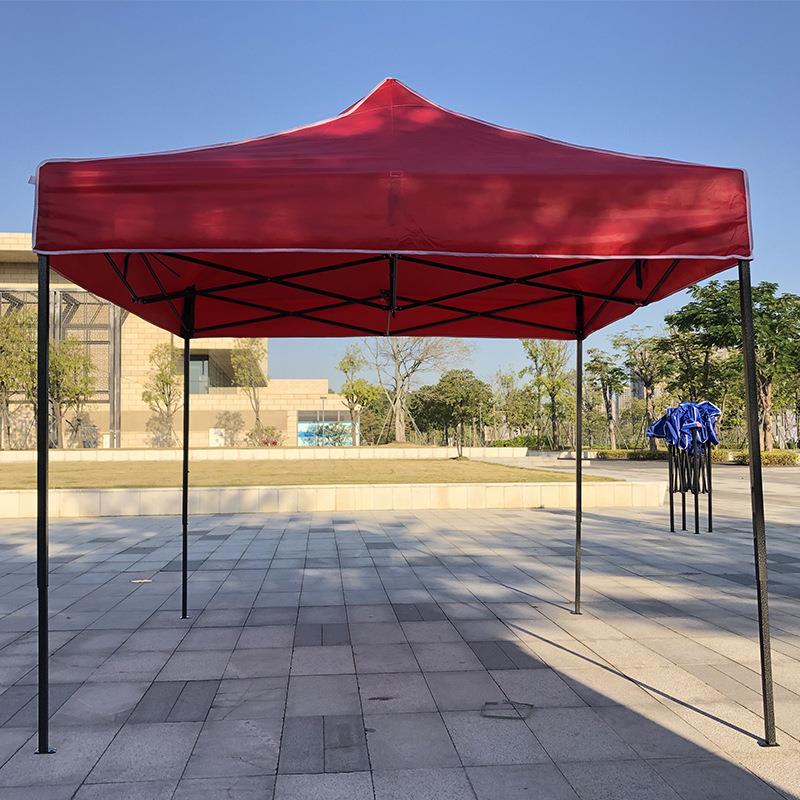 厂家现货广告展销印刷logo户外摆摊帐篷遮雨阳篷3*3折叠帐篷