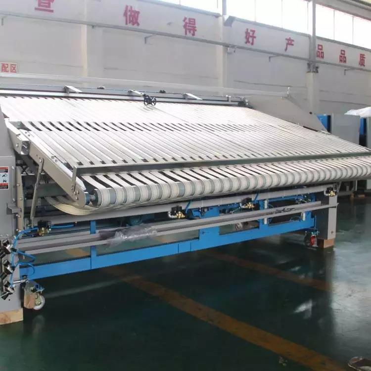 3.3米全自动工业高速床单折叠机酒店水洗厂被罩布草折叠设备