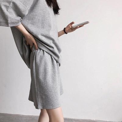 2025年春装新款女装运动休闲两件套网红炸街可盐可甜短裤套装夏季