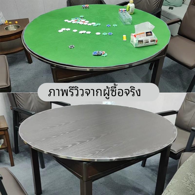 电动麻将桌盖板圆形木桌面简约家用方形麻将台面餐桌面板大圆桌面