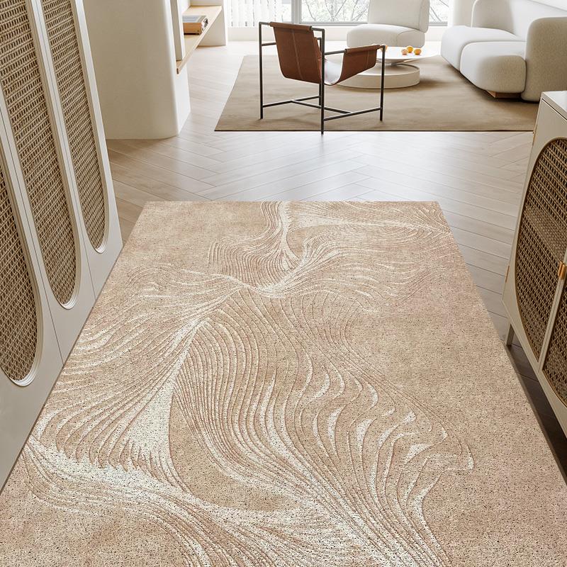 丝圈入户门地垫日式家用进门地毯可裁剪侘寂风门厅玄关防滑蹭脚垫