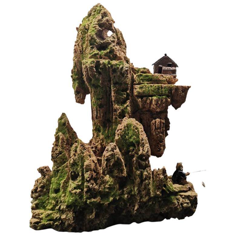 天然吸水石吸水石原石假山盆景用石奇石室内装饰小摆设天然假山盆