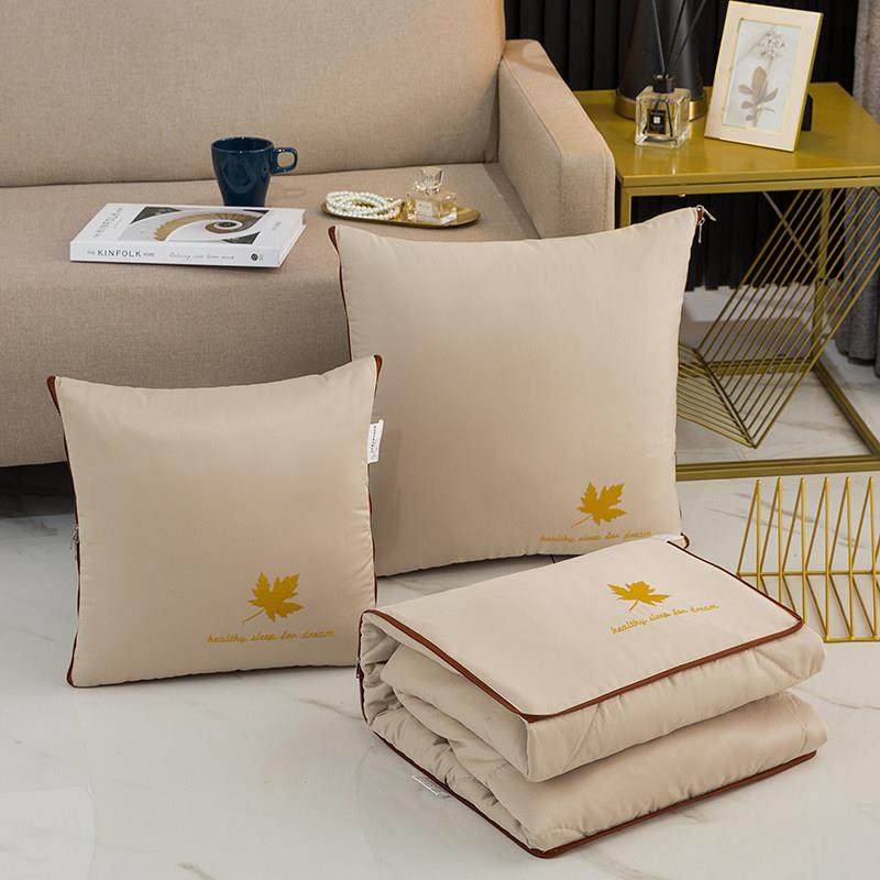 抱枕被子两用水洗真丝沙发高档靠垫汽车载办公室午睡被子二合一,居家布艺,抱枕被,淘宝优惠券,粉丝福利购,淘宝优惠卷
