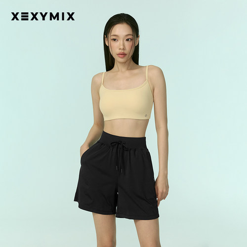 xexymix宽松凉感斜插袋运动短裤