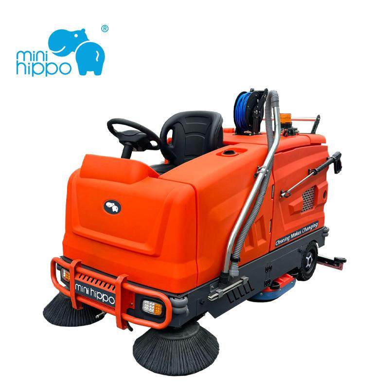小河马多功能扫地车工业清洁设备高压水枪洗扫一体驾驶式洗地机,生活电器,洗地机,淘宝优惠券,粉丝福利购,淘宝优惠卷
