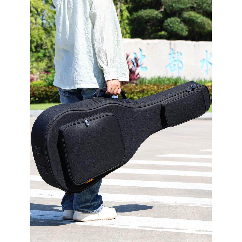 加厚加绒民谣木吉他包40寸41寸防水防潮双肩39寸古典吉他琴包背包