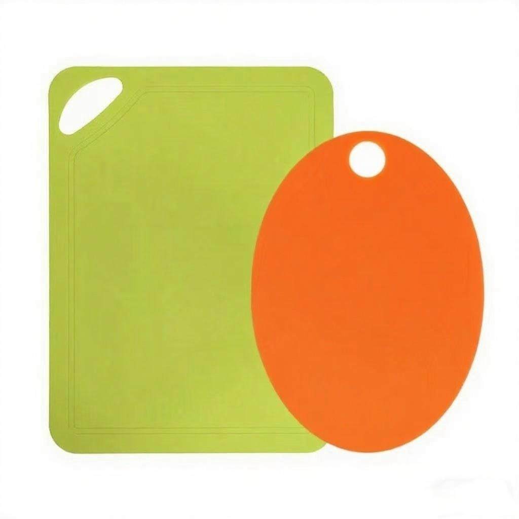 两件套Olleyoo欧丽友加大号菜板TPU环保防霉抗菌家用双面砧板分类