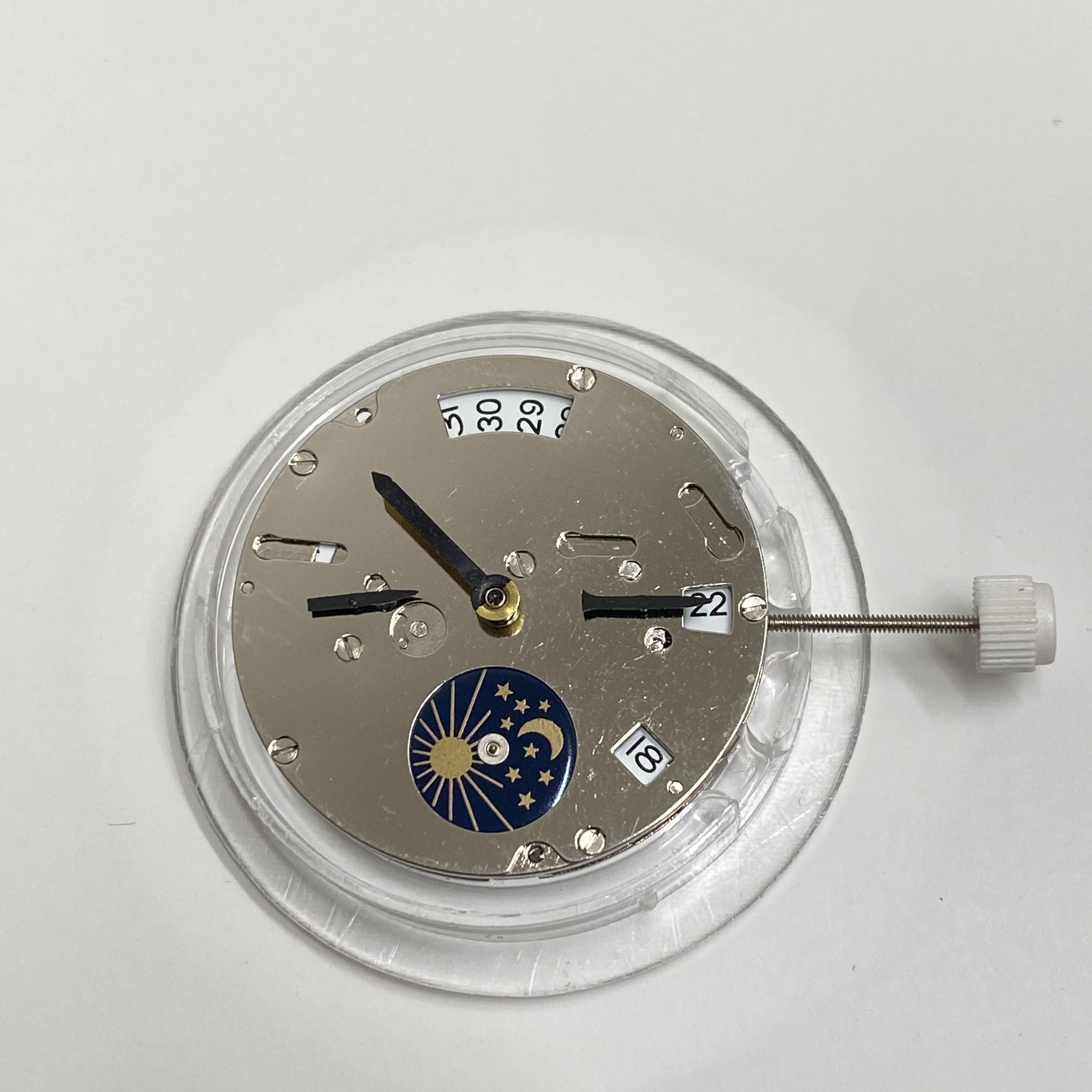 手表配件NN机械机芯 国产8205 8215六针单历机芯 6点位星辰24小时