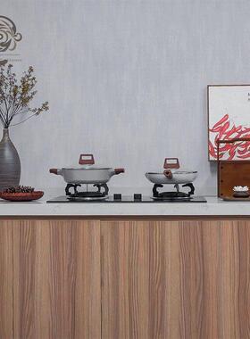 新型中国风模型房厨房装饰竹食品盒装饰软装饰模拟炉灶花瓶水果篮