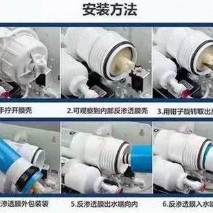 滤瓶 格美 希力鼎美松浦通用净水器1812型号75 50膜壳 家用净水器