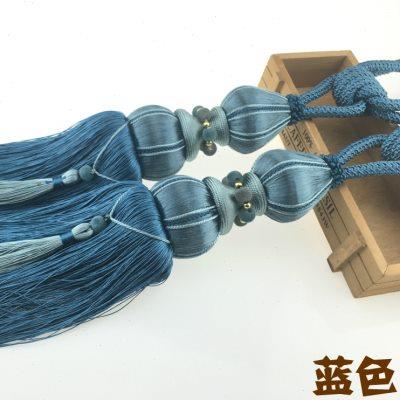 包邮欧式现代珠峰窗帘挂球绑带绑绳挂钩壁钩墙钩流苏吊坠穗